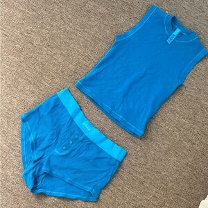 Skims Mykonos Tank Top & Brief Set